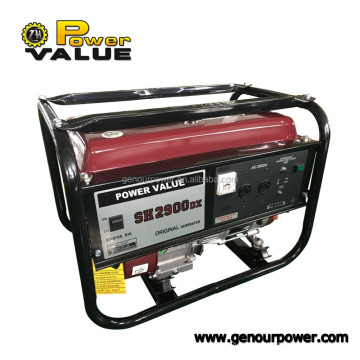 Generador SH7600EX, generador de 5kW HOV GX390 en venta